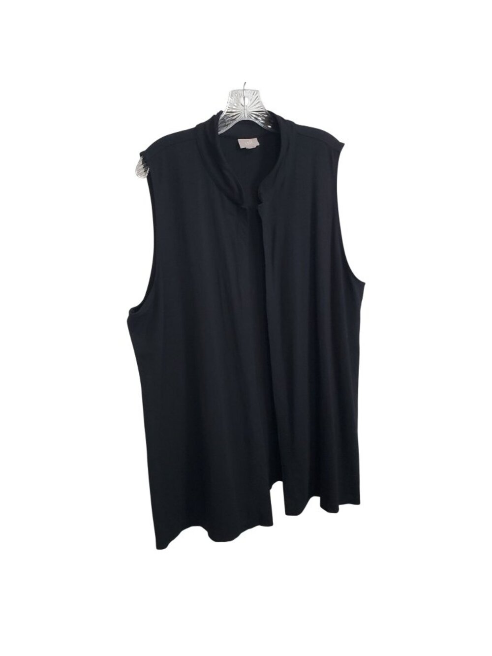 J Jill Size XL Jacket Vest Cardigan Stretch Open Front Flowy Layer Minimalist